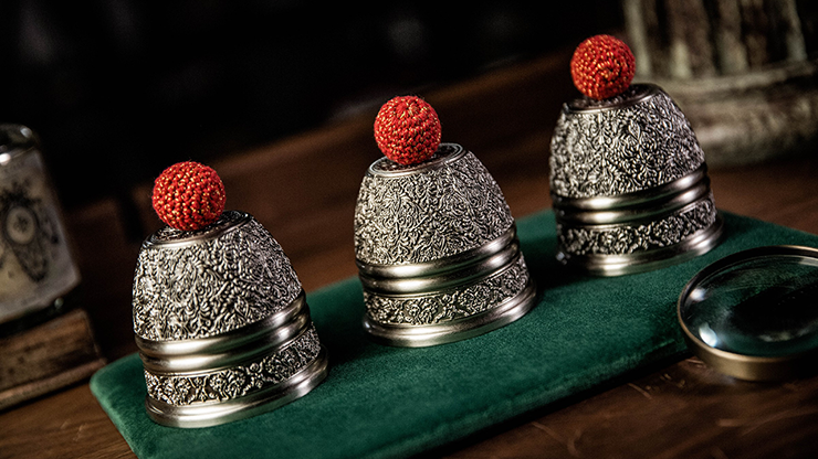 Artisan Engraved Cups and Balls in Display Box - TCC - The Online Magic Store