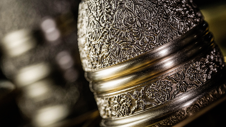 Artisan Engraved Cups and Balls in Display Box - TCC - The Online Magic Store