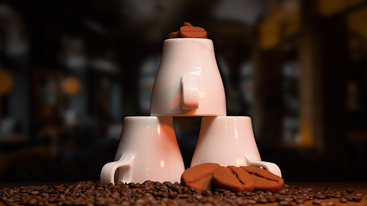 Amazing Coffee Cups and Beans, photo 2