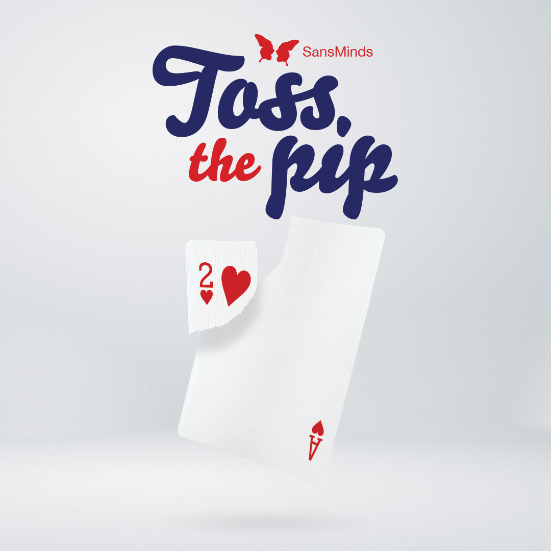 Toss the pip - SansMinds Creative Lab - The Online Magic Store