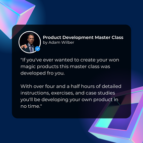 Product Development Master Class
