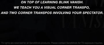 Blink Vanish - SansMinds Creative Lab - The Online Magic Store