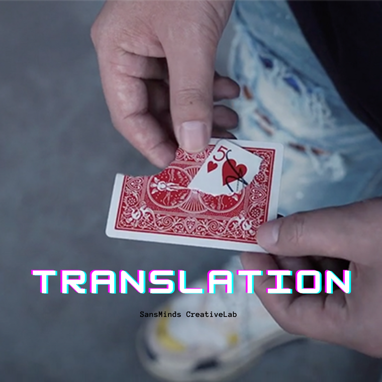 Translation - SansMinds Creative Lab - The Online Magic Store