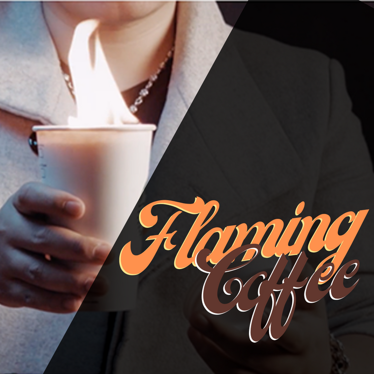 Flaming Coffee - SansMinds Creative Lab - The Online Magic Store